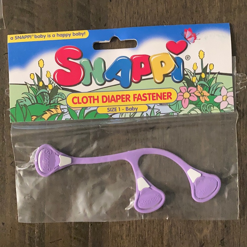 Snappi cloth diaper fastener